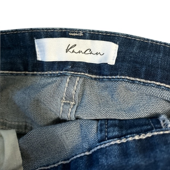 Kancan distressed denim short overalls-Size 1XL - Picture 6 of 6